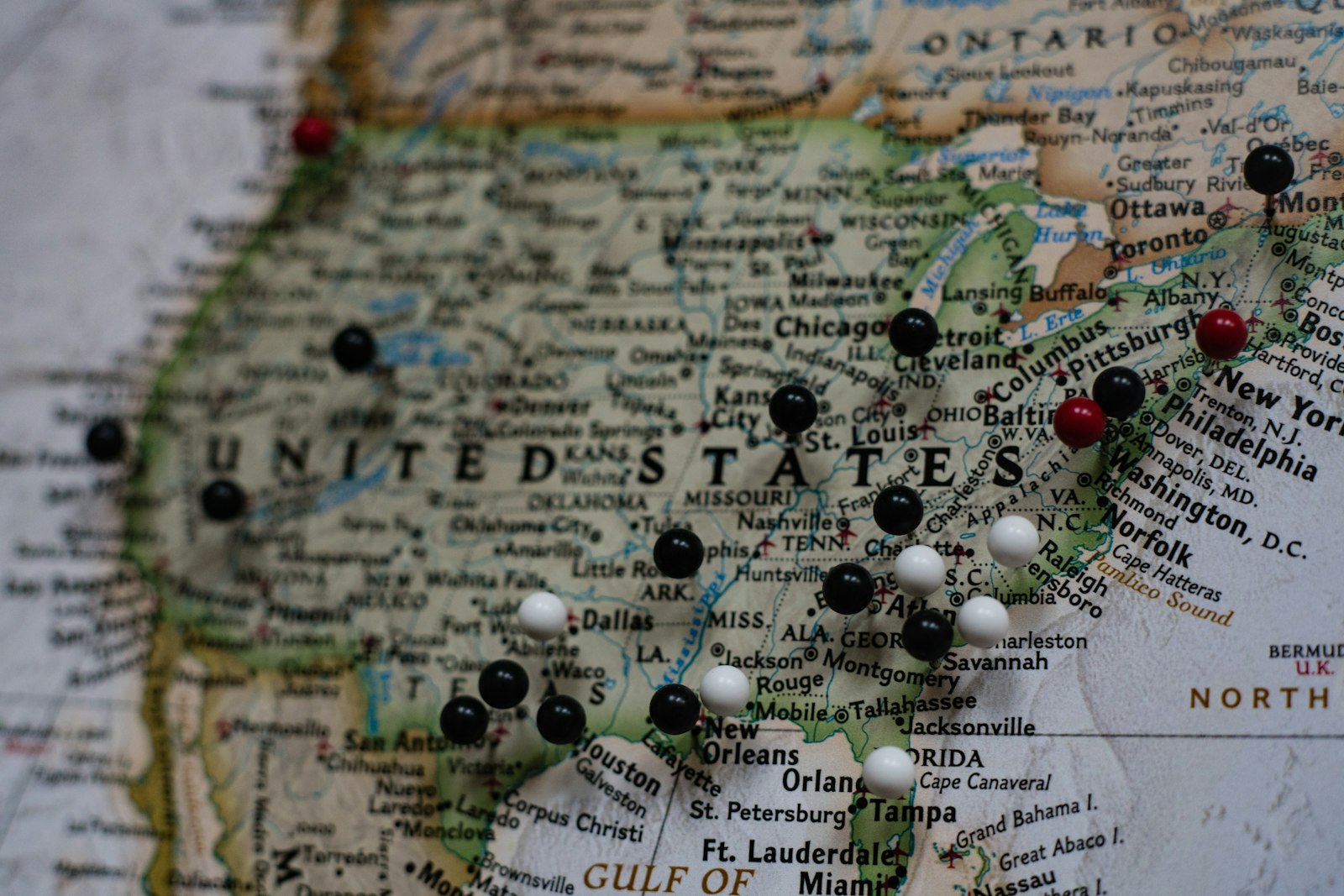 Coverage map